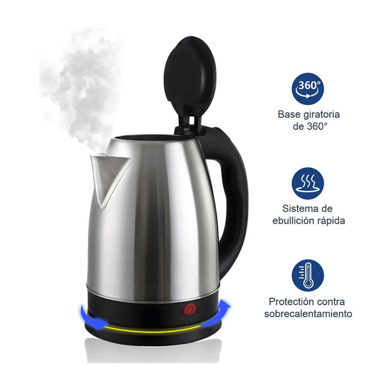 Tetera El&eacute;ctrica 2 litros image number null