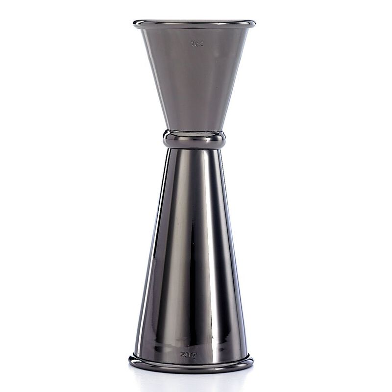 Jigger Barfly 30 ml/60 ml Negro Metalizado image number null