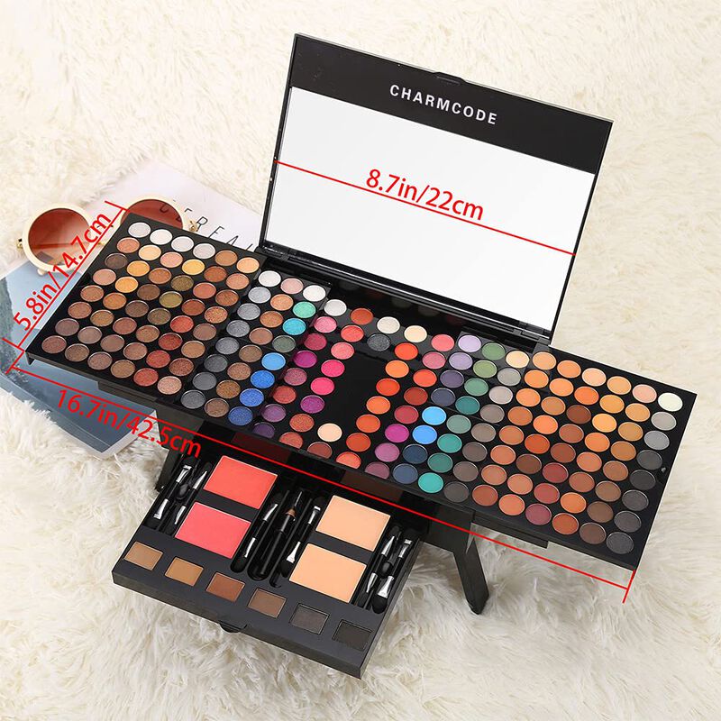 Set De Paletas De Maquillaje Charmcode 190 Colo... image number null