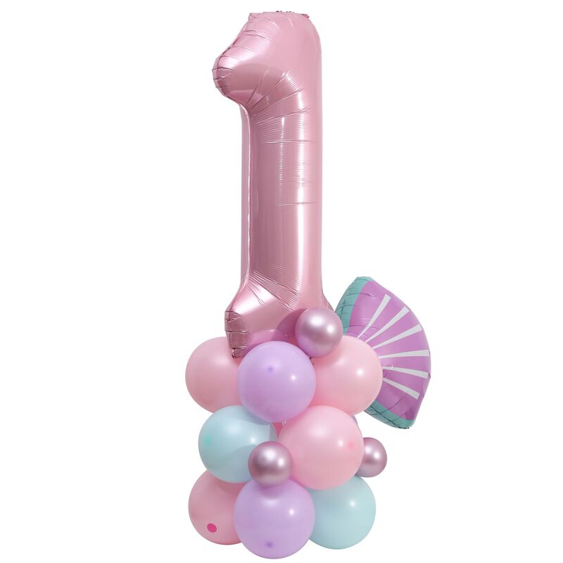 Set De Globos Epseed Sirena Para Primer Cumplea... image number null