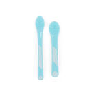 Cucharas 4+m Twistshake 2pz Azul Pastel