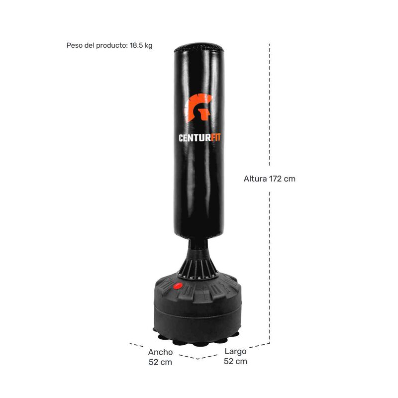 Saco Costal Box De Piso Con Base Karate Kick Bo... image number null