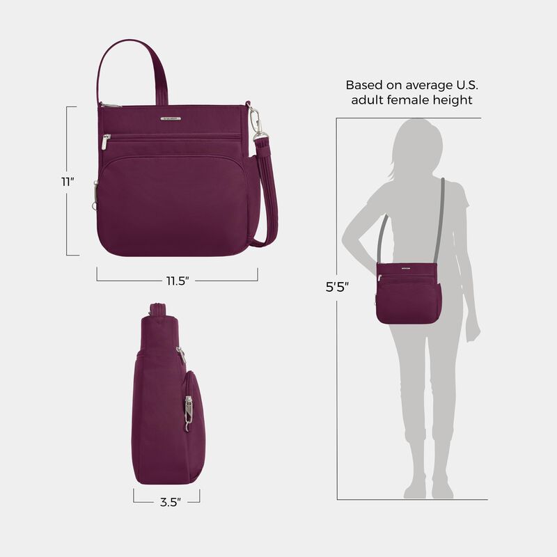 Bolso Bandolera Anti-robo Travelon 29 &times; 28 &times; 9 ... image number null