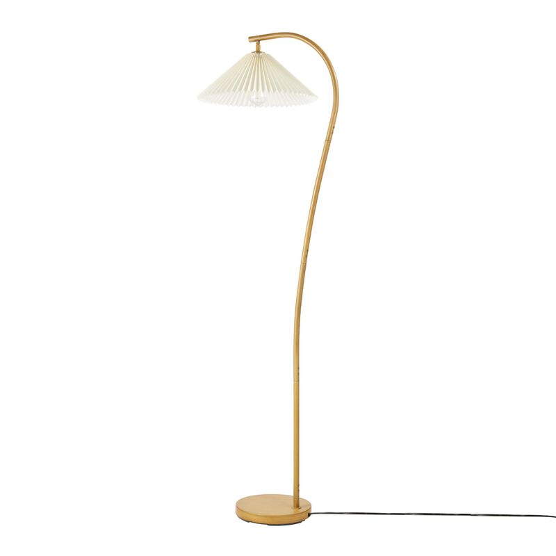 L&aacute;mpara De Pie Lamp Globe De 157 Cm, Tono Mader... image number null