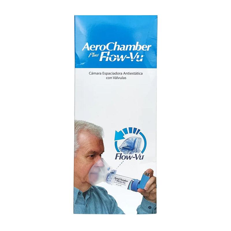 Aerochamber Plus Flow-vu Adulto G- 1 Pieza image number null