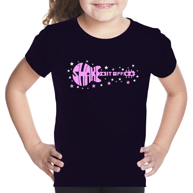 Camiseta Word Art Para Ni&ntilde;a - Shake It Off - Ne... image number null