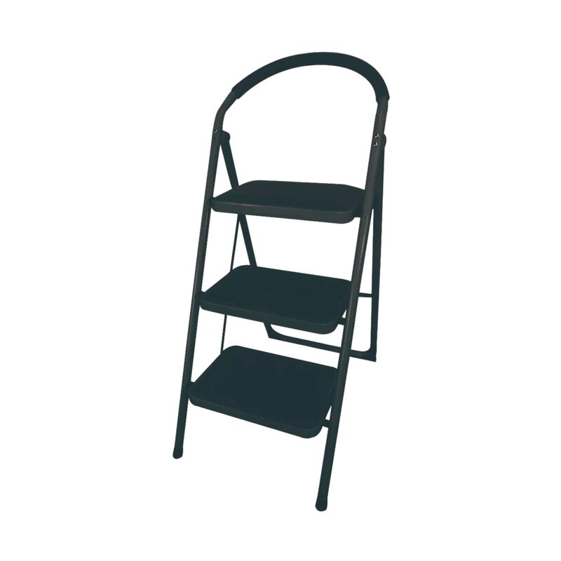 Escalera De Acero Tubular Plegable Con 3 Nivele... image number null