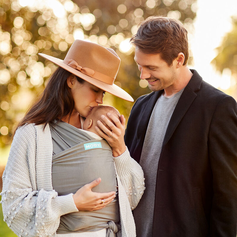 Moby Fular Cl&aacute;sico Gris image number null