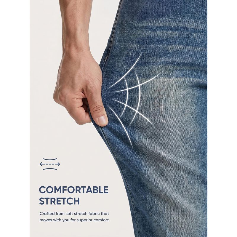 Pantalones Jmierr Jeans Baggy Azul L image number null