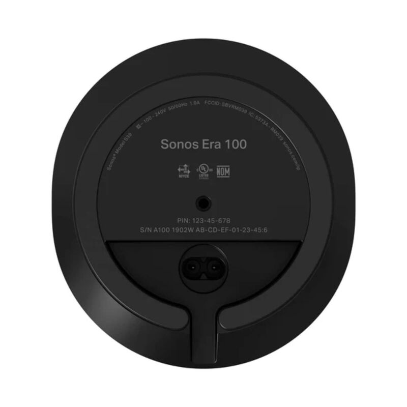 Bocina Inal&aacute;mbrica Sonos Era 100 Negra image number null