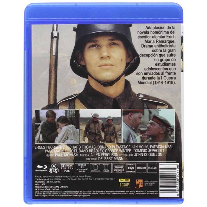Sin Novedad En El Frente 1979 (blu-ray) image number null