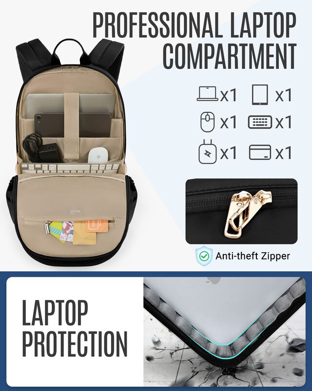 Mochila Light Flight Flight Flight Travel 15.6 ... image number null