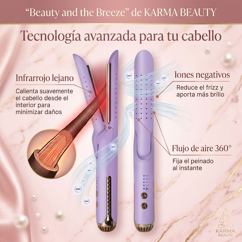 Plancha Y Rizadora Karma Beauty Beauty And The ... image number null