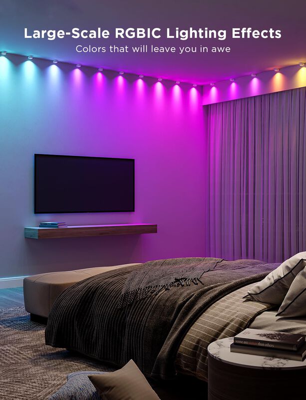 Cadena De Luces Led Inteligentes Govee Rgbic De... image number null