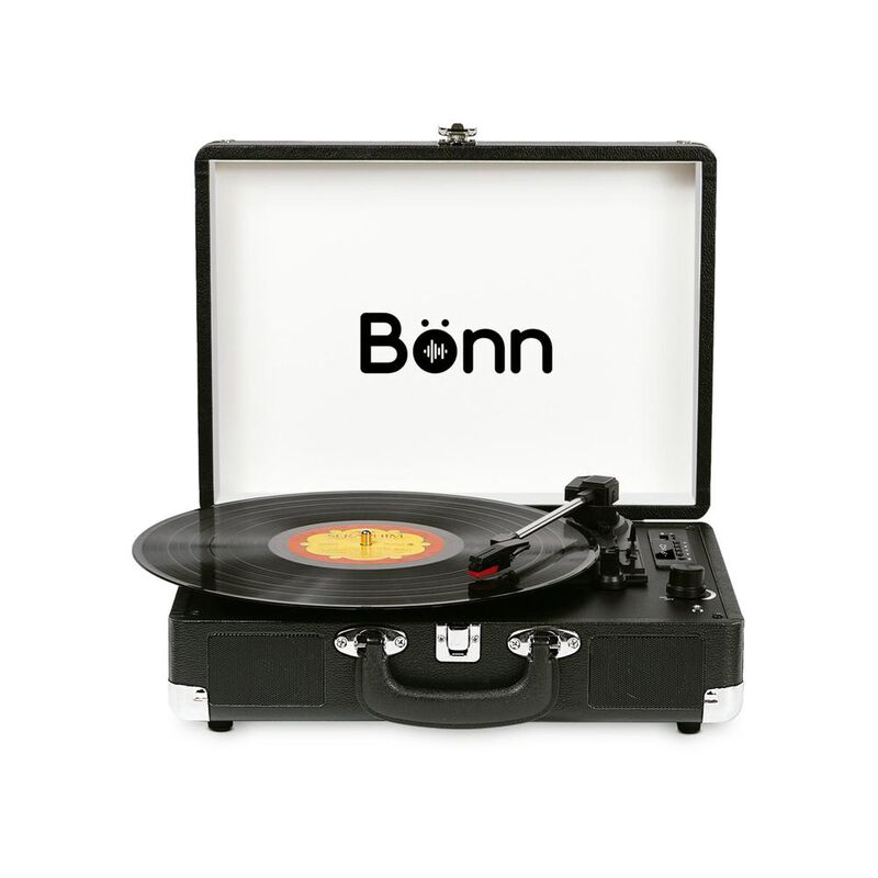 Maleta Tocadiscos Bluetooth Bonn -Negro image number null