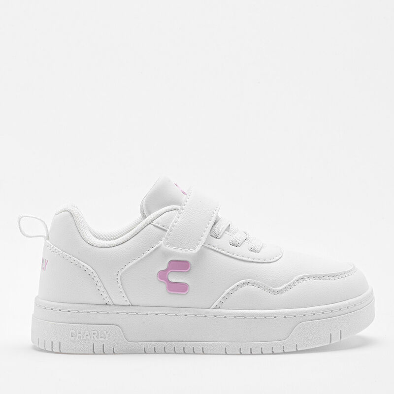 Charly Tenis Para Ni&ntilde;a Blanco Cod 131606-d image number null