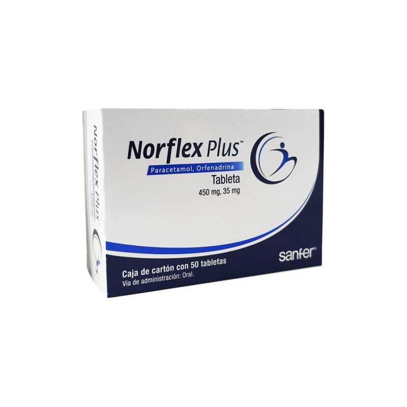 Norflex Plus 35/450 Mg 50 Tableta(s) image number null