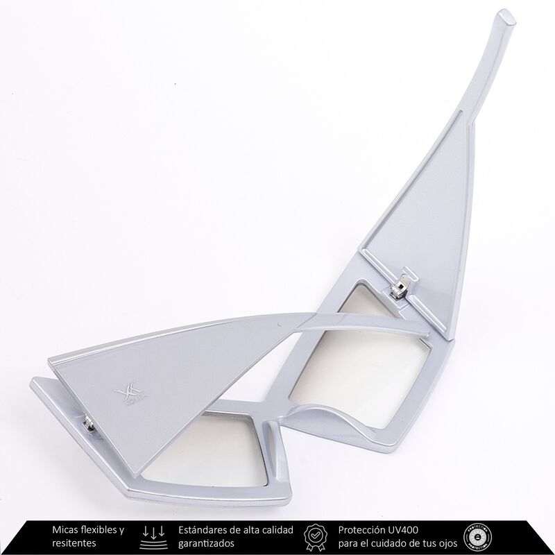 Lentes De Sol Xolek 153 Retro Geométrico Uv400 image number null