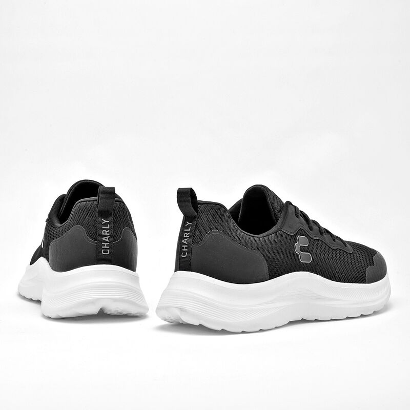 Charly Tenis Deportivo Para Mujer Negro Cod 127... image number null