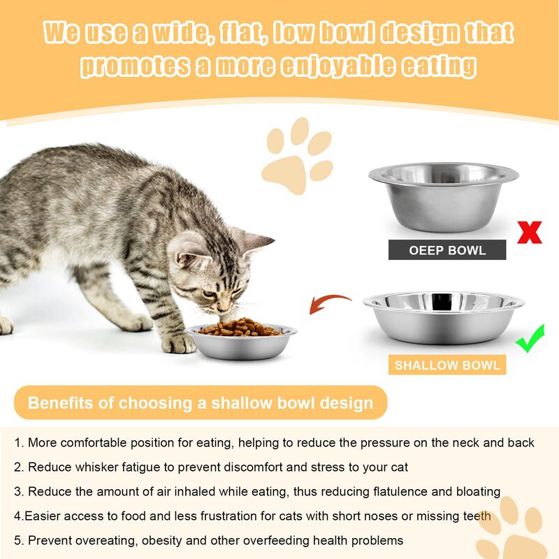 Juego De 12 Cuencos Para Gato Micosim De 14 cm ... image number null