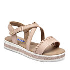 Coqueta sandalia piso para mujer rosa cod 140359-E
