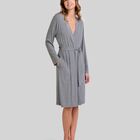 Bata Modal con Raso Gris