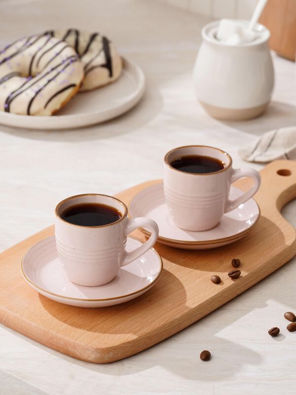 Juego De 4 Tazas De Espresso Famiware 88 ml Col... image number null