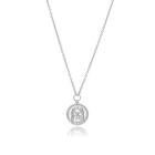 Medalla Escudo San Miguel Arc&aacute;ngel Plata