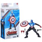 Figura De Acci&oacute;n Avengers Marvel Legends Capit&aacute;n Am&eacute;rica Bucky