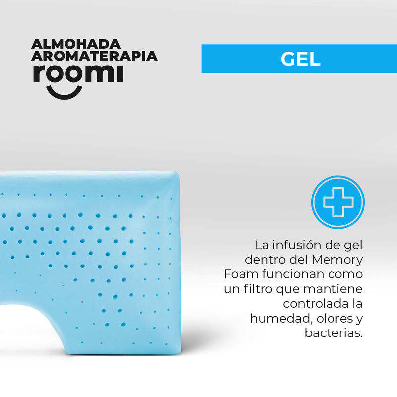 Almohada Shoulder Roomi Memory Foam Infusi&oacute;n De... image number null