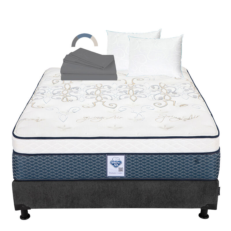 Colch&oacute;n Queen Size Cantabria + Box + Almohada O... image number null