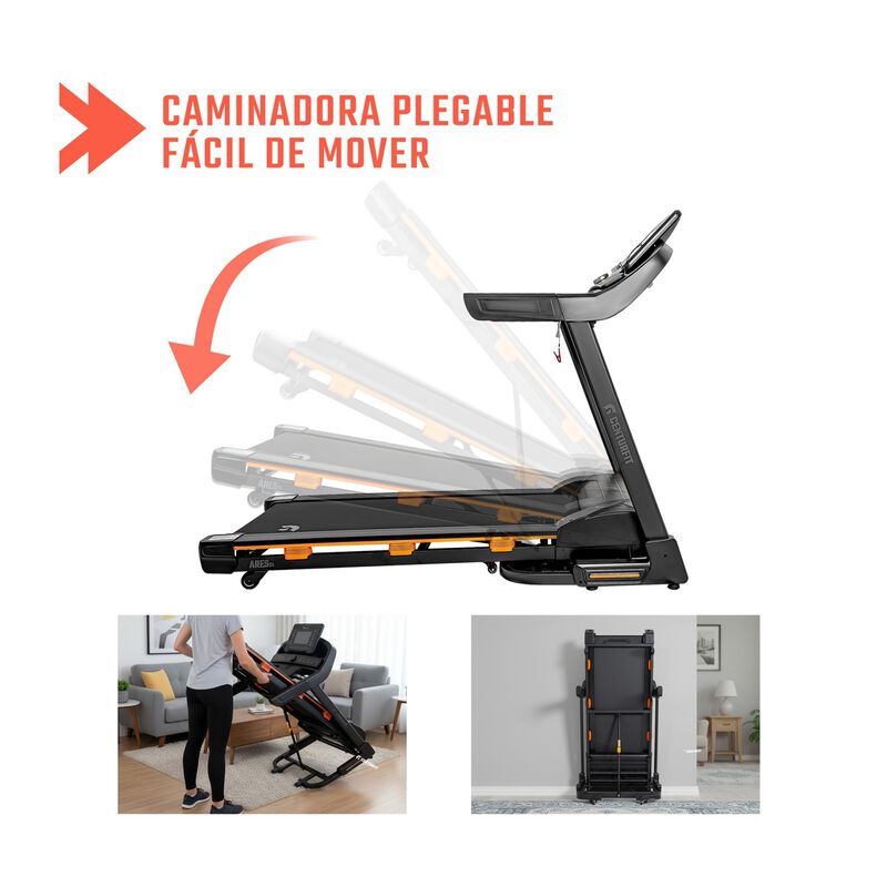 Caminadora Electrica Plegable 4.5hp 18m/h Bluet... image number null