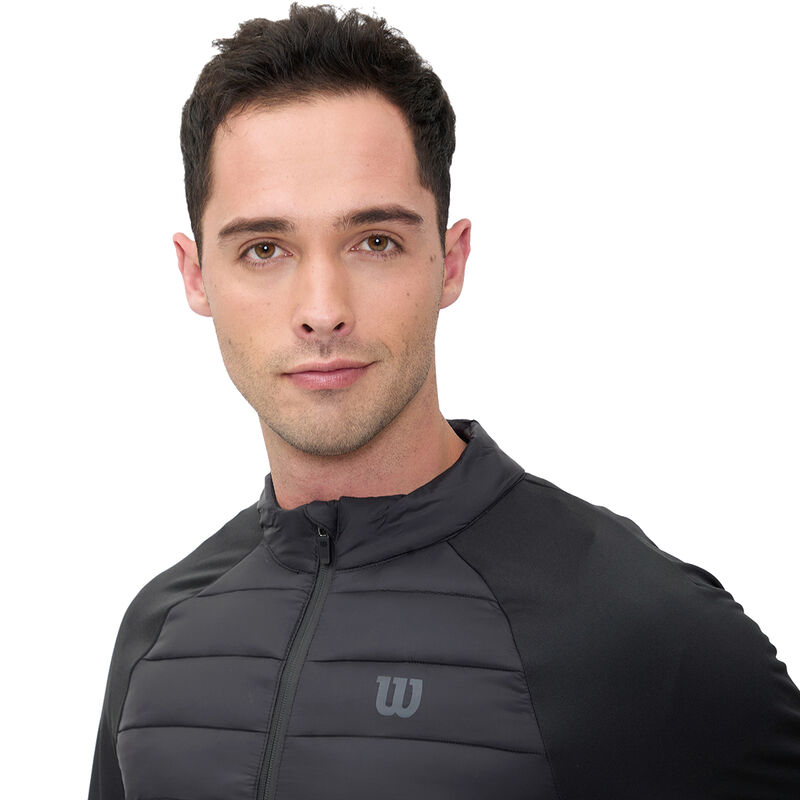 Chamarra Wilson Para Hombre Negro Eg image number null