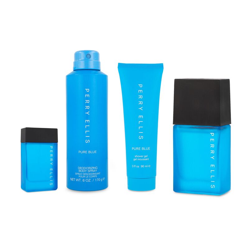 Set Pure Blue 4pzs, fragancia 100ml Edt Spray/ ... image number null