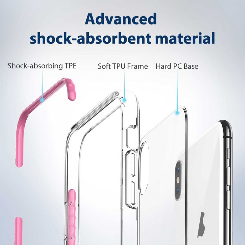 Funda Esr Air Guard Para Iphone Xr Transparente... image number null