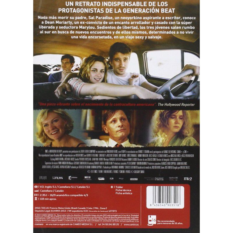 En la Carretera [DVD] (2012) On the Road image number null