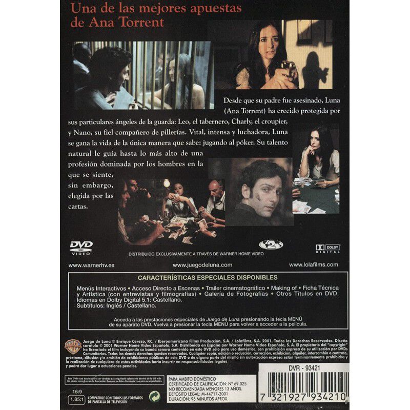 Juego De Luna [dvd] (2001) image number null