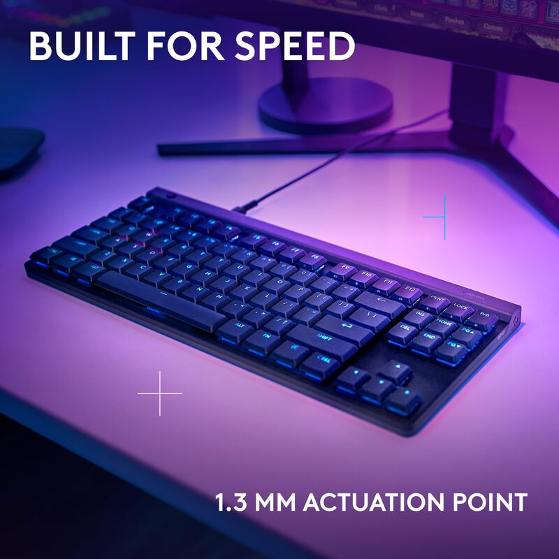 Teclado G515 TKL Logitech con cable RGB perfil ... image number null