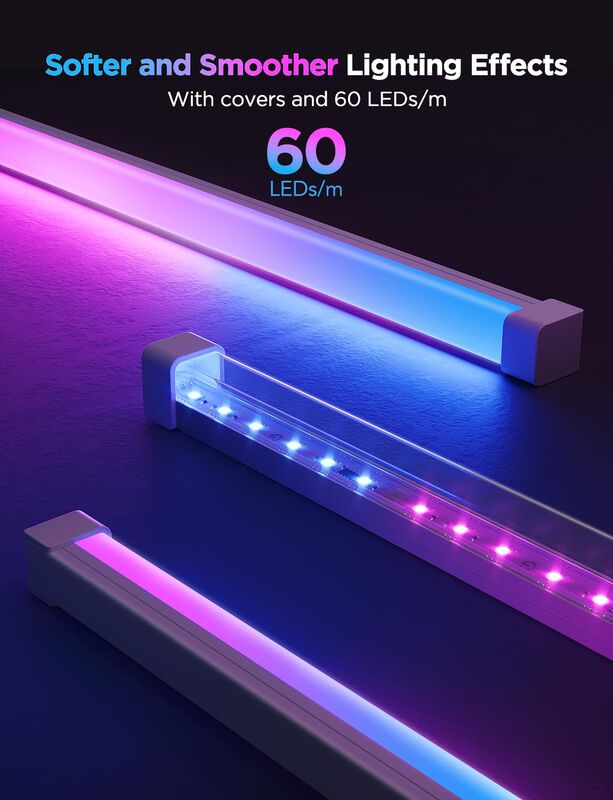 Las Tiras De Luces Led Govee Rgbic De 16.4 Pies... image number null