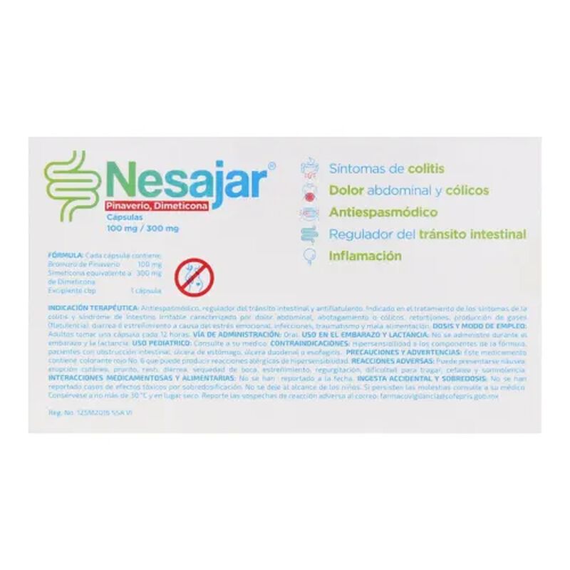 NESAJAR 100/300 MG C&Aacute;PSULA C16 image number null