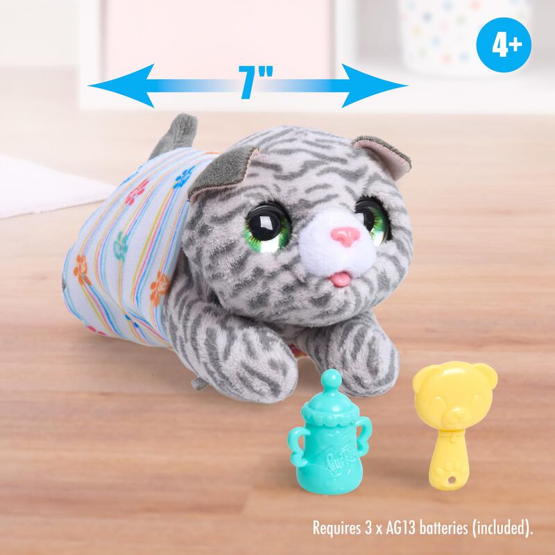 Interactive Pet Just Play Furreal Newborn Kitty... image number null