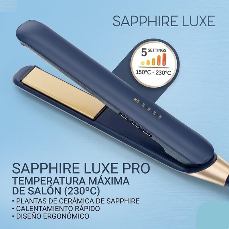 Combo Remington Sapphire Luxe Alaciador+secador... image number null