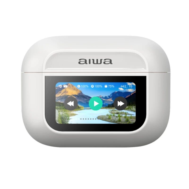 Aud&iacute;fonos TWS Aiwa AWTWSGPROW Pantalla T&aacute;ctil B... image number null