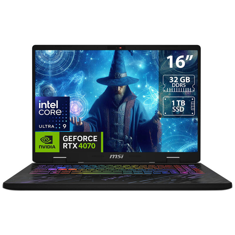 Laptop Gamer MSI Pulse 16 AI: Procesador Intel ... image number null