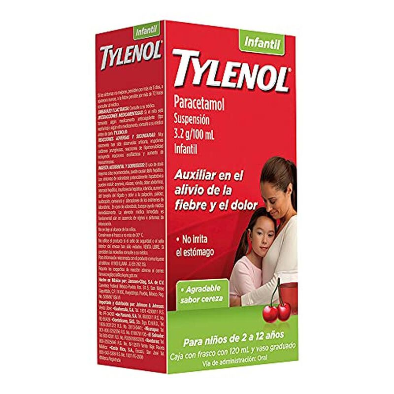 Tylenol Paracetamol Suspensi&oacute;n Infantil 120 Ml image number null