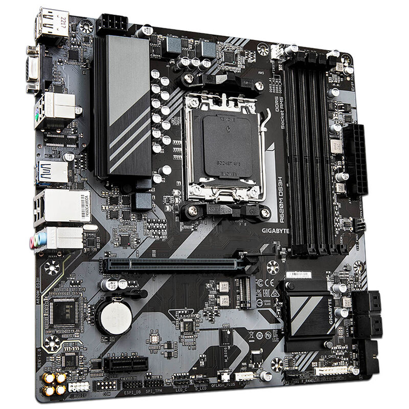 T. Madre GIGABYTE A620M DS3H: Socket AM5, DDR5,... image number null