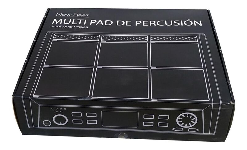 New Beat Nb-mp9usb Modulo Multi Pad De Percusio... image number null