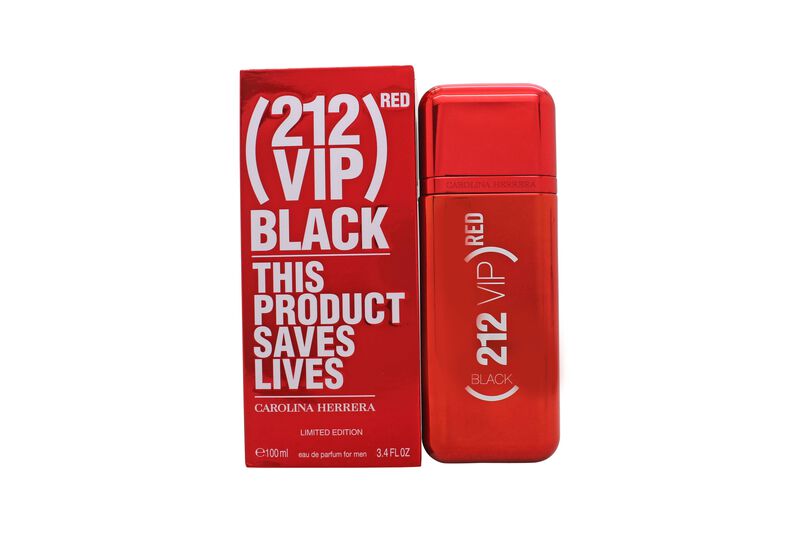 Perfume 212 Vip Black Red Carolina Herrera  100... image number null