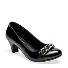 Poptops zapatilla para mujer  negro charol cod 140775-E