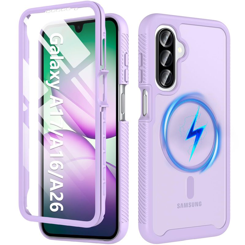 Funda Hensinple MagSafe Morada para Samsung Gal... image number null